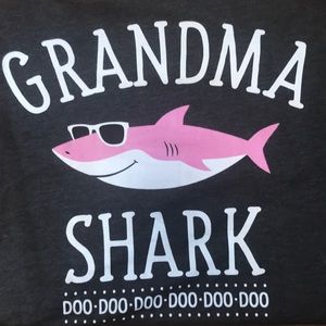 Grandma Shark Short Sleeve T-Shirt